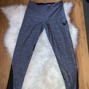 Blue/grey Nike pros